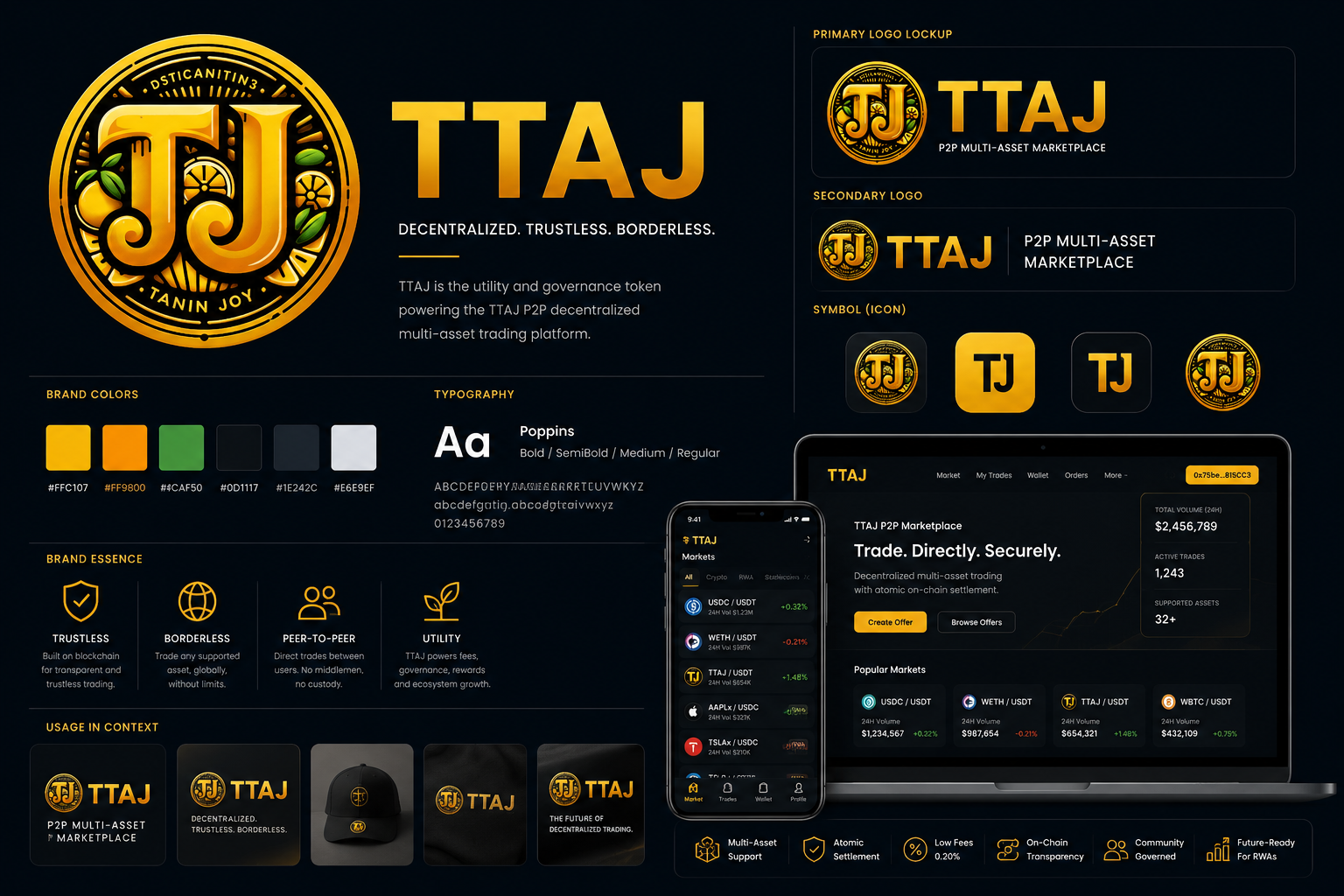 TTAJ brand system